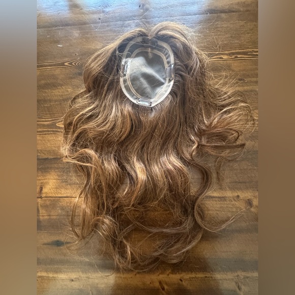 Lauren Ashtyn Luxurious Brown Hair Topper Extension - Picture 4 of 15